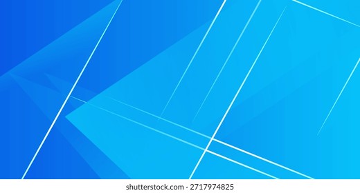 Abstractas fondo azul colorido con triángulo de superposición con diseño de concepto de elemento de patrón de luces. Fondo de Anuncio fresco. Vector Eps10