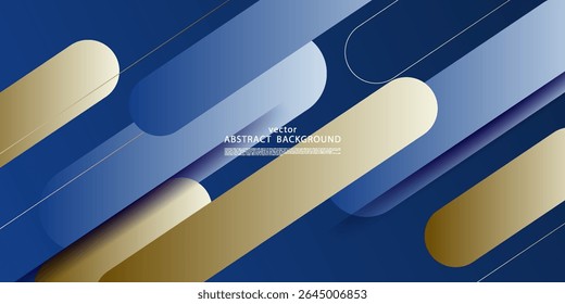 Abstractas fondo de forma dinámica azul colorido. Diseño de patrón cuadrado curvo superpuesto. Vector Eps10
