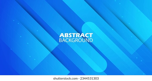 Resumen de fondo de gradiente azul colorido con diseño futurista. Fondo azul con sombras. Diseño de textura de fondo abstracto, afiche deportivo, fondo azul banner. Vector Eps10