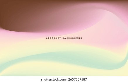 Abstract Colorful Blue Gradient Background with Glowing Hologram and Ethereal Fog Design