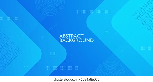 Abstract colorful blue overlap square background. Papercut shape with geometric pattern. Eps10 vector