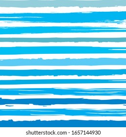 abstract colorful blue sky colors paint brush and strokes,  stripes  horizontal pattern background. nice  colors brush strokes and hand drawn with horizontal lines pattern background 