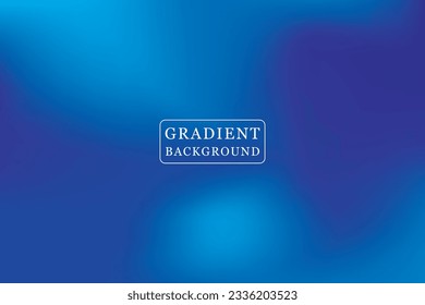 Abstract colorful blue vector gradient background, illustration with Smooth gradient blur blue background design for banner, ads, and presentation templates