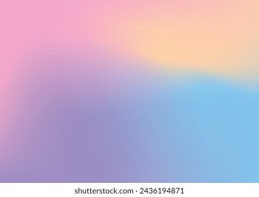 Abstract colorful blur background, gradient vector illustration template for website,poster,banner.