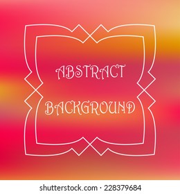 Abstract colorful blurred background. Can use for website or presentation.