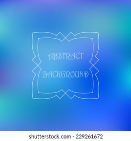Abstract colorful blurred background. Can use for website or presentation.