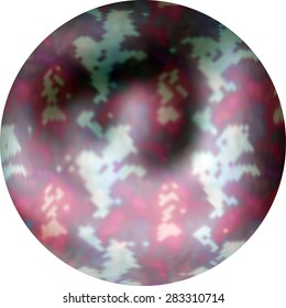 Abstract colorful blurred background containing a strange pattern