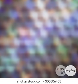 Abstract colorful blurred background creative vector illustration
