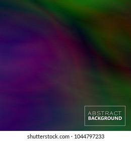 Abstract colorful blurred background for design. Vector illustration