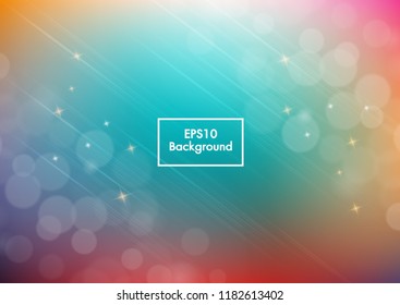 Abstract colorful blurred background Eps10 vector 