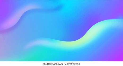 Abstract colorful blurred background with smooth lines curve in texture. Modern smartphone wallpaper. Vector illustration