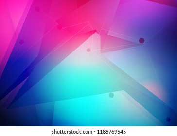 Abstract colorful blurred background. Vector illustration. Modern wallpaper