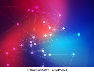 Abstract colorful blurred background. Vector illustration. Modern wallpaper