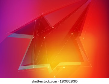 Abstract colorful blurred background. Vector illustration. Modern wallpaper