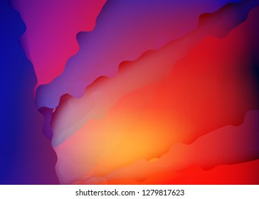 Abstract colorful blurred background. Vector illustration. Modern wallpaper