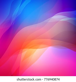 Abstract colorful blurred background  Vector illustration  Modern smartphone wallpaper