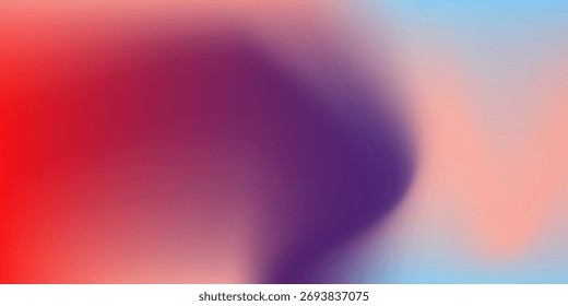 Abstract colorful blurred color gradient background. Simple mesh gradient presentation design for poster, banner, invitation, card. Vector EPS 10.