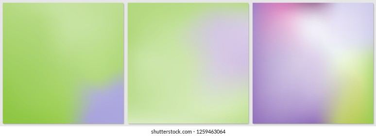 Abstract colorful blurred gradient mesh vector background. Element for your website, presentation, app and other. All elements are easily editable.