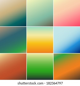 Abstract colorful blurred vector background