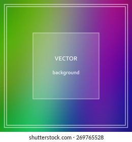 Abstract colorful blurred vector background.  Elements for your website or presentation.