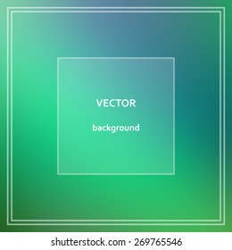 Abstract colorful blurred vector background.  Elements for your website or presentation.