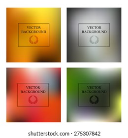 abstract colorful blurred vector background. element for you website or presentation