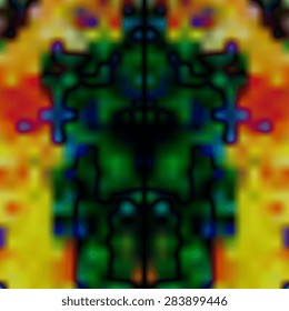 Abstract colorful blurred vector background. Vector design