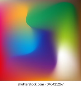 Abstract colorful blurred vector background 