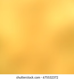 Abstract colorful blurred vector background. Element for your website or presentation. Gold color.