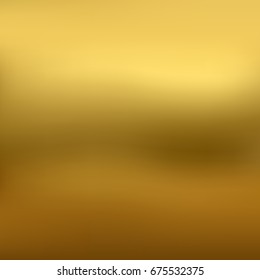 Abstract colorful blurred vector background. Element for your website or presentation. Gold color.