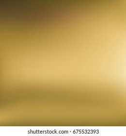 Abstract colorful blurred vector background. Element for your website or presentation. Gold color.