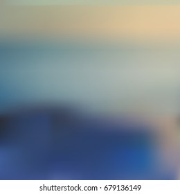 Abstract colorful blurred vector background. Element for your website or presentation. Blue and green color. Grunge.