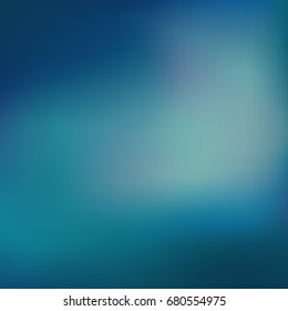 Abstract colorful blurred vector background. Element for your website or presentation. Blue color.