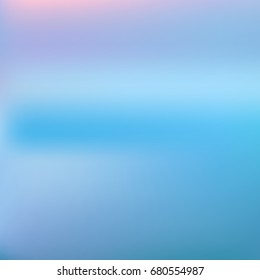 Abstract colorful blurred vector background. Element for your website or presentation. Blue color.