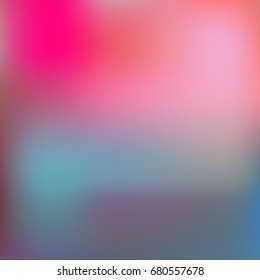 Abstract colorful blurred vector background. Element for your website or presentation. Blue and pink color.