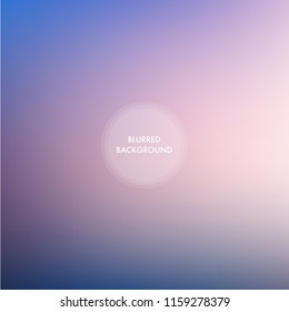 Abstract colorful blurred vector backgrounds. EPS 10.