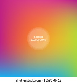 Abstract colorful blurred vector backgrounds. EPS 10.
