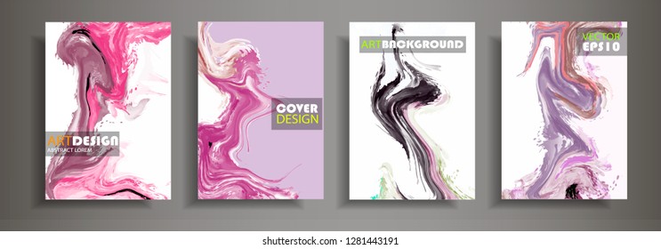 Abstract colorful blurred vector backgrounds set 10. Used design presentations, print,flyer,business cards,invitations, calendars,sites, packaging,cover.