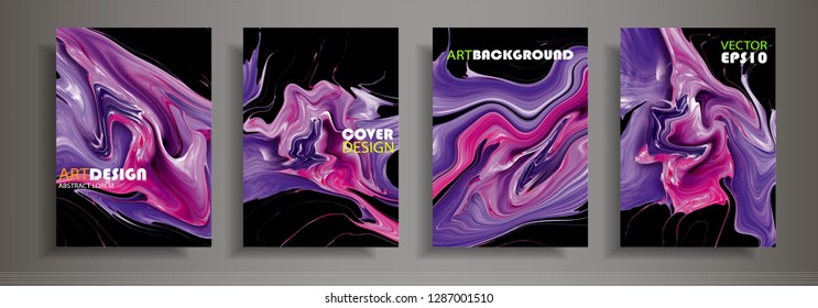 Abstract colorful blurred vector backgrounds set 10. Used design presentations, print,flyer,business cards,invitations, calendars,sites, packaging,cover.
