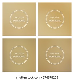 Abstract colorful blurred vector backgrounds.
