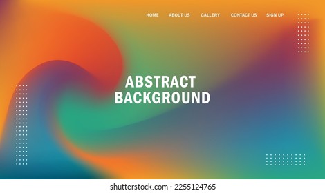 Abstract Colorful Blurred Wallpaper Background