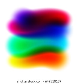 Abstract colorful blurry lines background with intersections