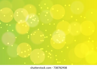 Abstract colorful bokeh background with circles