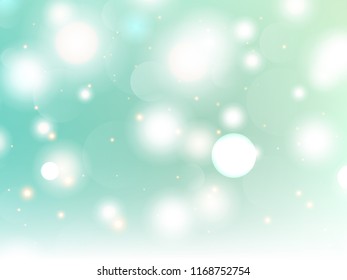 Abstract colorful bokeh background. Vector illustration
