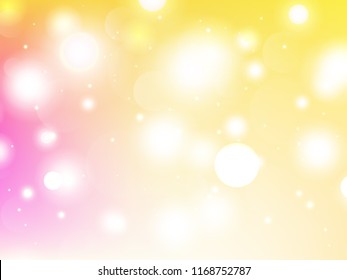 Abstract colorful bokeh background. Vector illustration