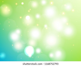 Abstract colorful bokeh background. Vector illustration