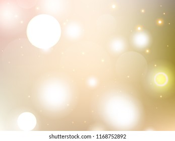 Abstract colorful bokeh background. Vector illustration