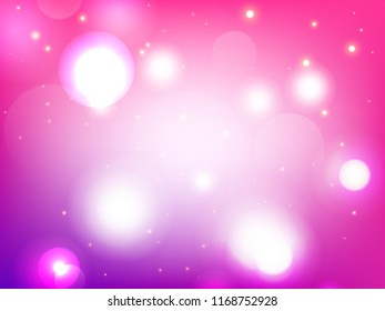 Abstract colorful bokeh background. Vector illustration