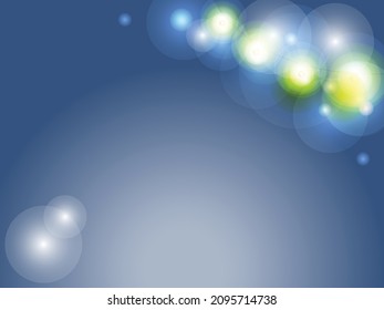 Abstrakte bunter Bokeh-Hintergrund, Vektorgrafik. hellblauer Hintergrund. bunter Feiertag