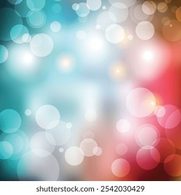 Abstractas colorido Vector de fondo Bokeh Eps